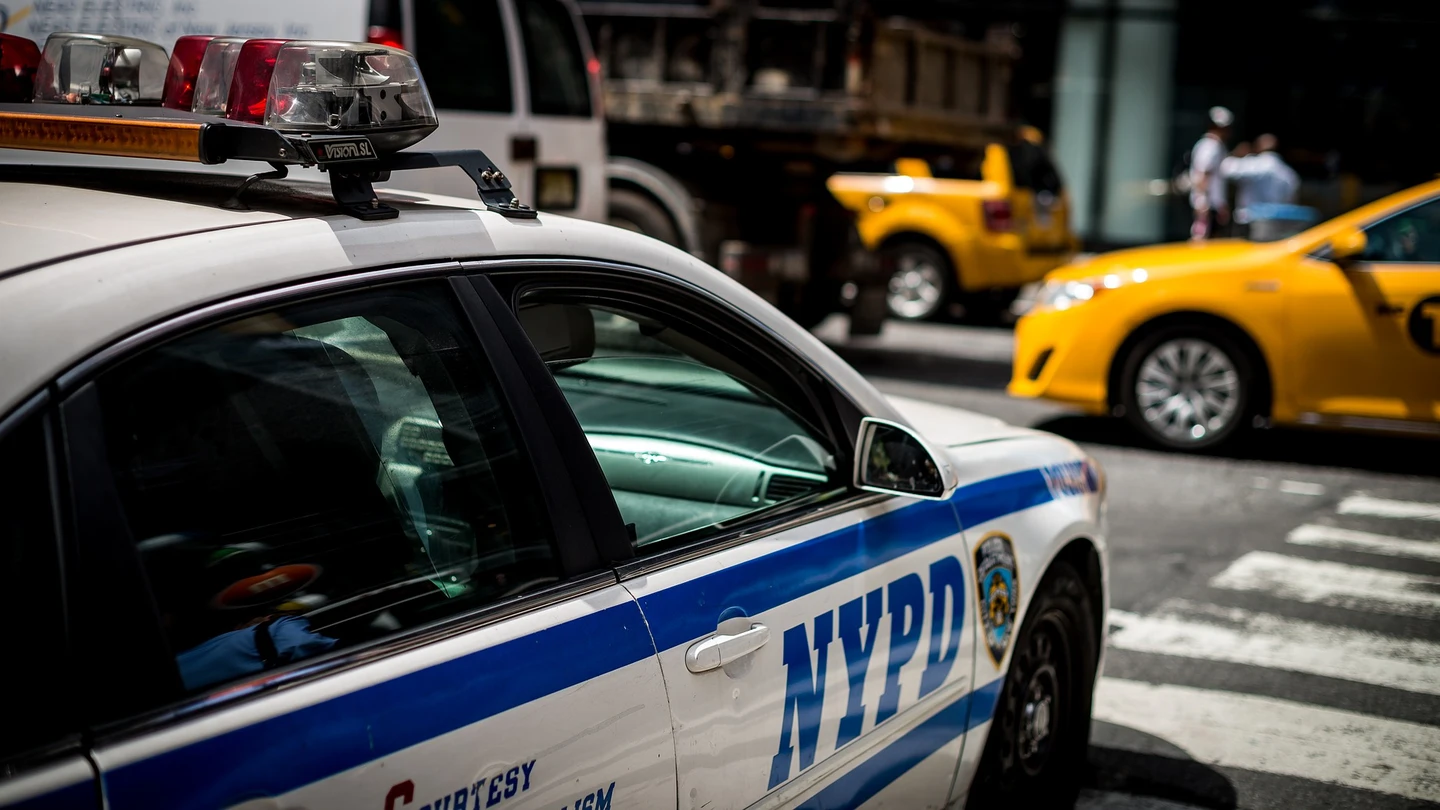Imagen de un coche de policía en Nueva York. Imagen de un coche de policía en Nueva York. / Pixabay