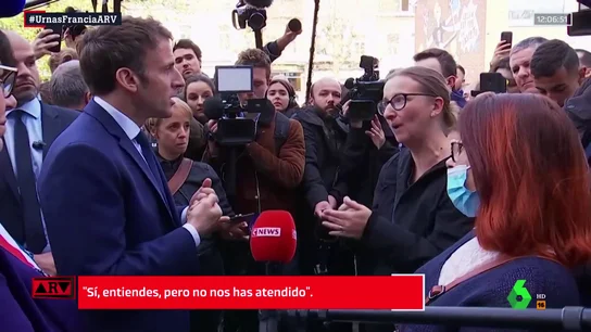 enfrentamiento Macron enfrentamiento Macron
