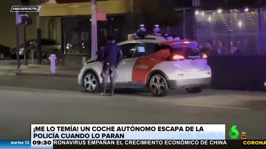 coche autonomo huye coche autonomo huye