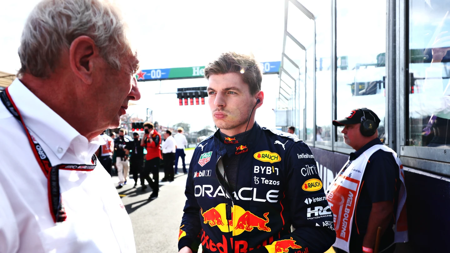 Helmut Marko y Max Verstappen Helmut Marko y Max Verstappen