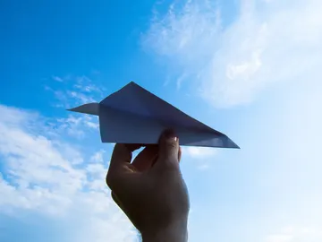 Avión de papel Avión de papel