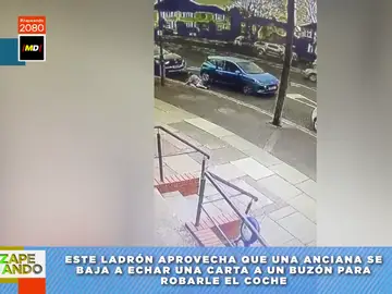 El impactante vídeo de un ladrón robando el coche a una anciana que deja con mal cuerpo a Dani Mateo