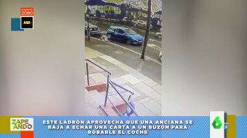 El impactante vídeo de un ladrón robando el coche a una anciana que deja con mal cuerpo a Dani Mateo