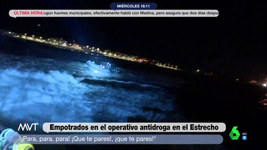Así actúa el narcotráfico en Gibraltar: laSexta se adentra con una embarcación patrullera en el Estrecho Así actúa el narcotráfico en Gibraltar: laSexta se adentra con una embarcación patrullera en el Estrecho