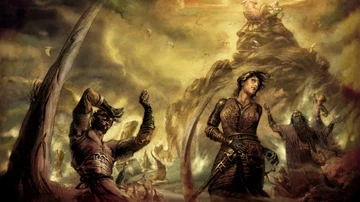 Arte del libro 'Festín de Cuervos'