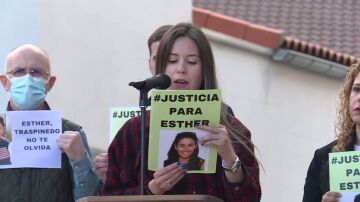 Las emotivas palabras de la prima de Esther López: "Tu asesino no va a poder escapar"