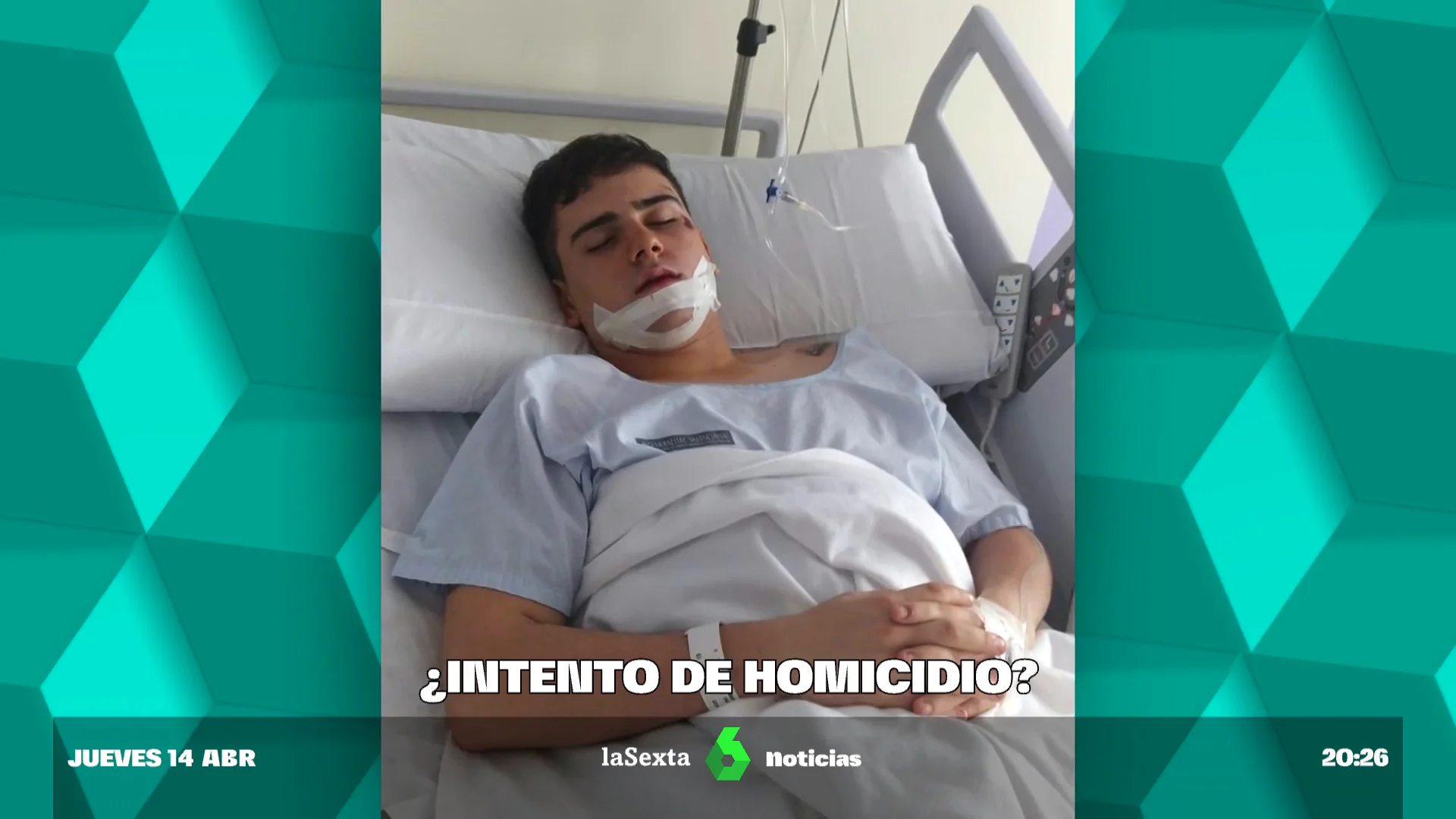 Joven agredido en Valencia