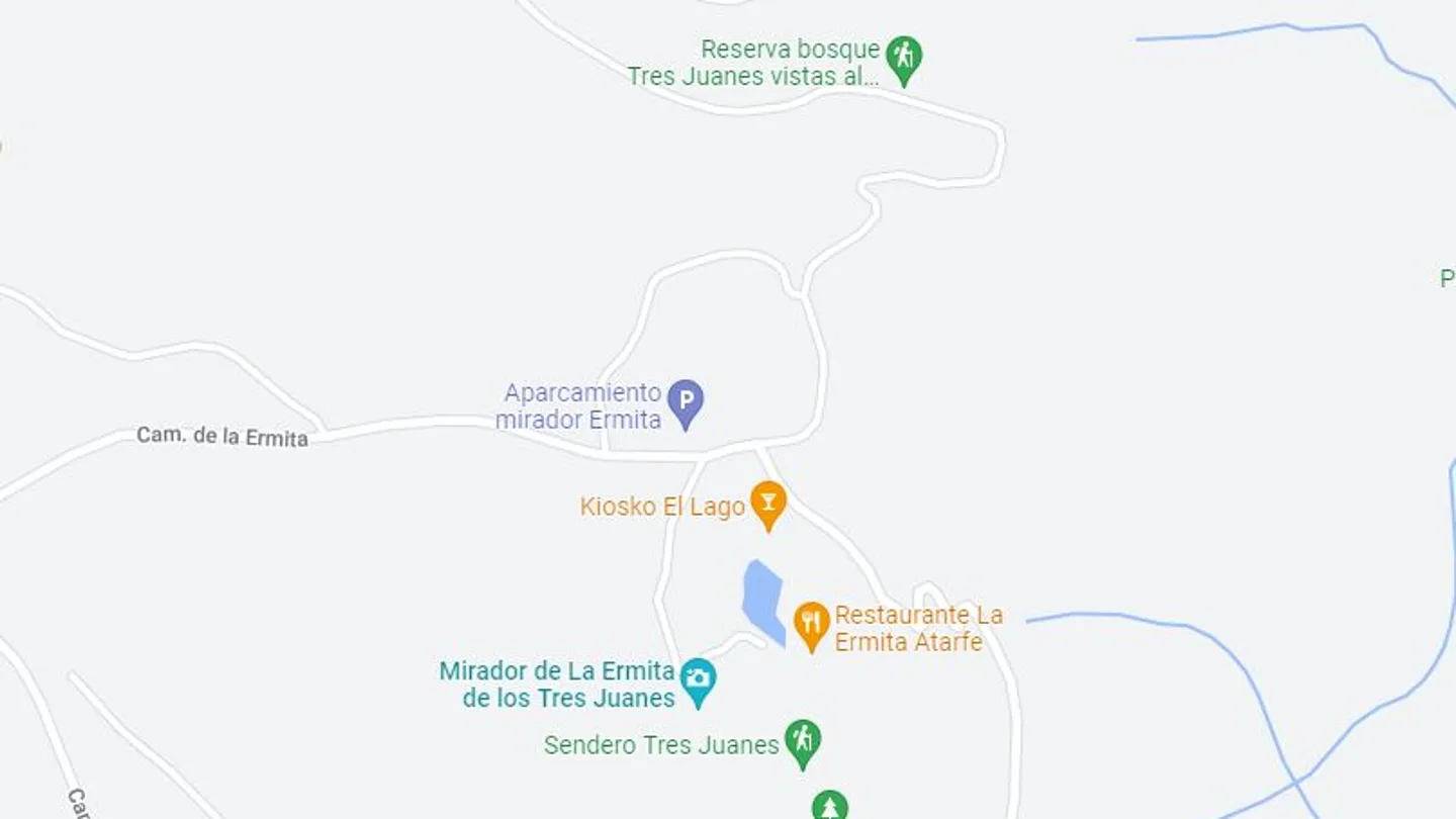 Zona aproximada en la que se ha localizado el cadáver de un hombre Zona aproximada en la que se ha localizado el cadáver de un hombre