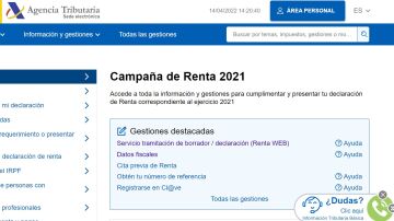 Cómo modificar el borrador de la Renta 2021 después de mandarlo