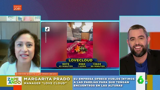 Así es 'Love clound', el avión cama para dar rienda suelta al amor por el cielo: "Hay gente que consume su matrimonio en el avión" Así es 'Love clound', el avión cama para dar rienda suelta al amor por el cielo: "Hay gente que consume su matrimonio en el avión"