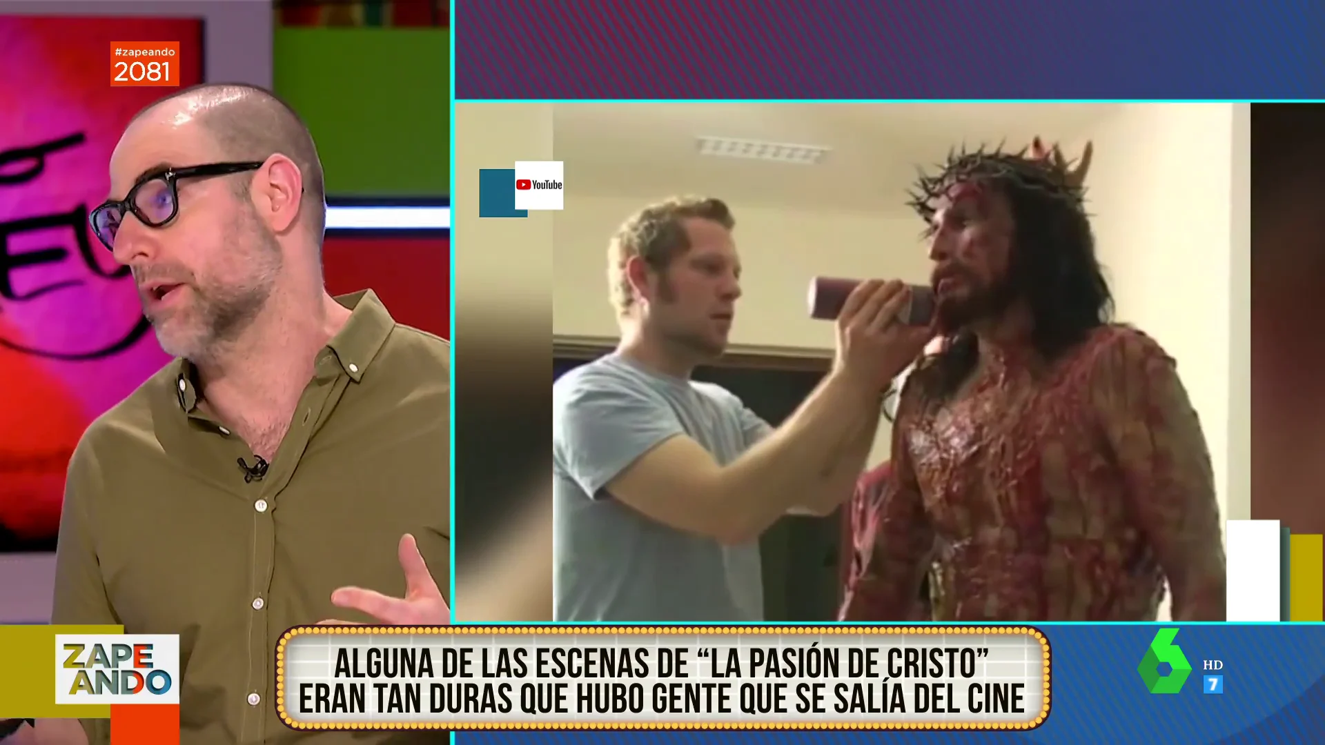 Alberto Rey analiza películas de Semana Santa como 'La pasión de Cristo': "Es tan desagradable que la gente vomitaba"