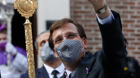 José Luis Martínez-Almeida, durante la Semana Santa José Luis Martínez-Almeida, durante la Semana Santa