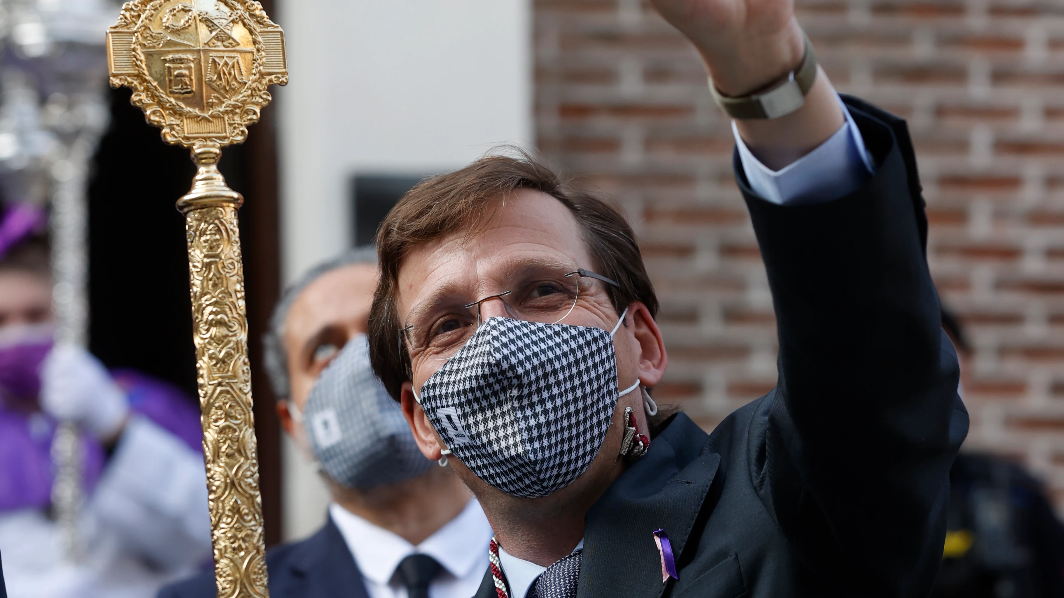 José Luis Martínez-Almeida, durante la Semana Santa