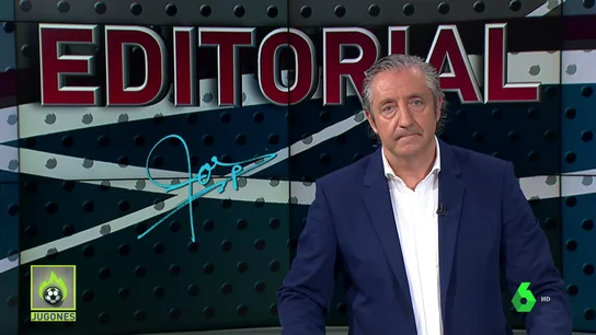 El tajante 'Editorial' de Josep Pedrerol en 'Jugones' por la derrota del Barça ante el Eintracht: "Cuando hablemos de humillación..." El tajante 'Editorial' de Josep Pedrerol en 'Jugones' por la derrota del Barça ante el Eintracht: "Cuando hablemos de humillación..."