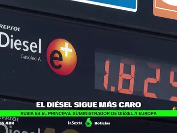 El diésel, por encima de la gasolina: cuesta 20 céntimos más que en la Semana Santa de 2012