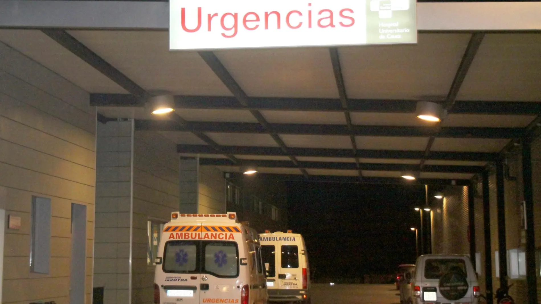 Imagen de archivo de la zona de Urgencias del Hospital Universitario de Ceuta