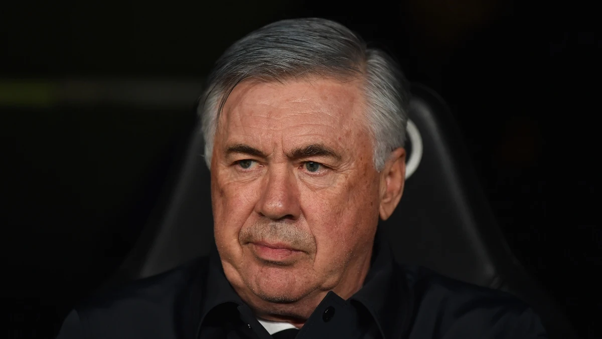 Ancelotti, en un partido