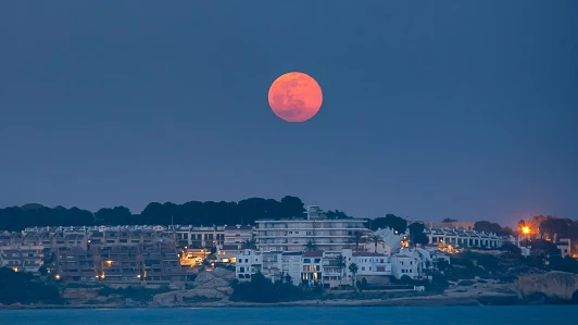 ¿Cuándo es el mejor momento para ver la luna llena rosa hoy? ¿Cuándo es el mejor momento para ver la luna llena rosa hoy?