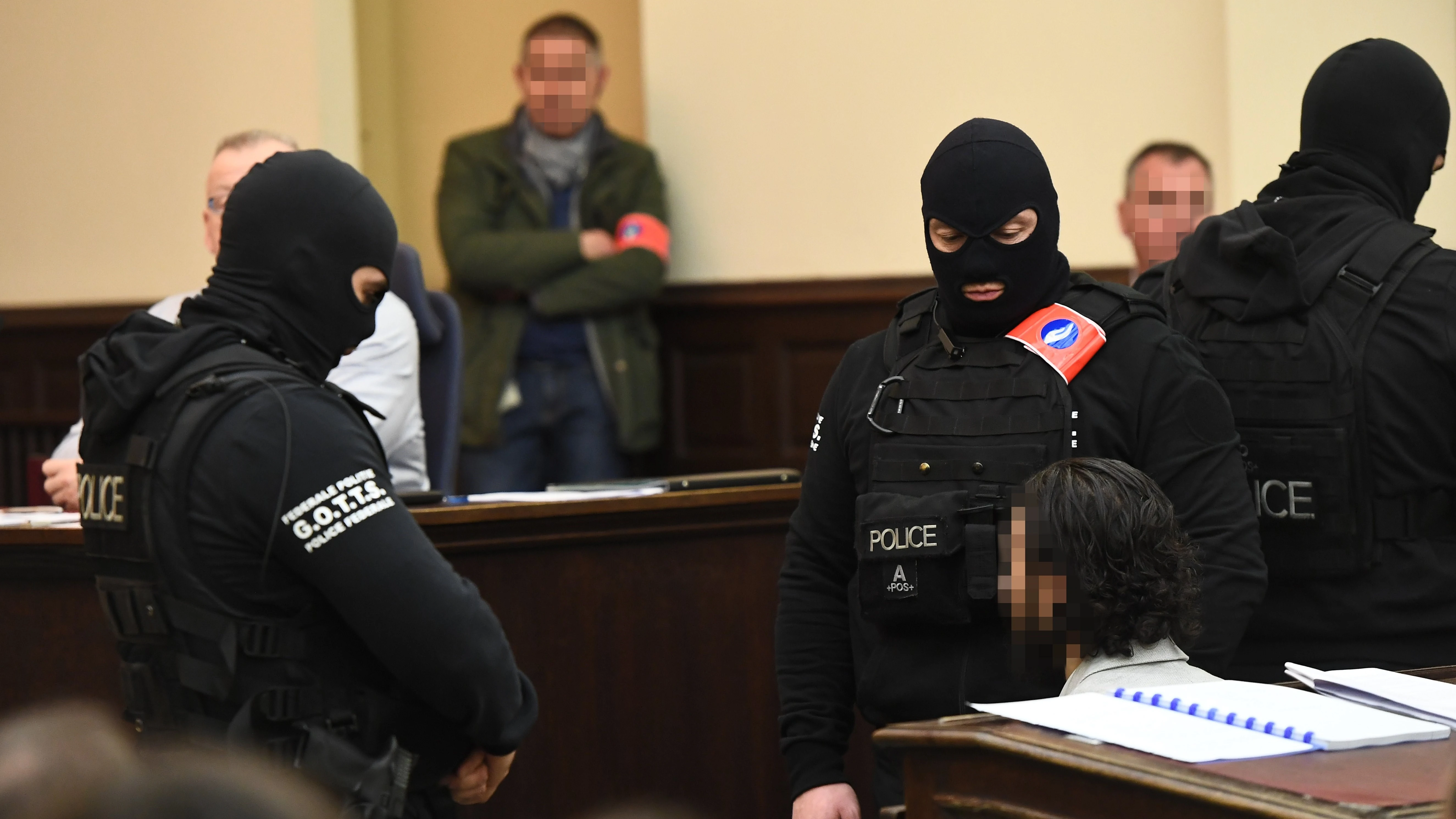 Salah Abdeslam, en el juicio por los atentados de París de 2015