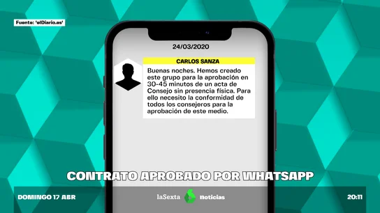 Chat del contrato de las mascarillas Chat del contrato de las mascarillas