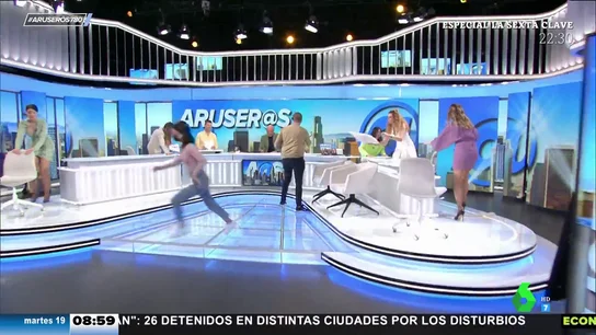 Cambio en plató Cambio en plató