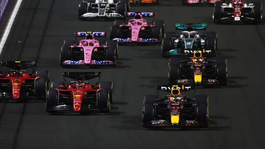 Salida del Gran Premio de Arabia Saudí Salida del Gran Premio de Arabia Saudí