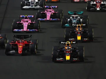 Salida del Gran Premio de Arabia Saudí Salida del Gran Premio de Arabia Saudí