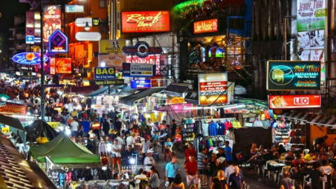 Khaosan Road.