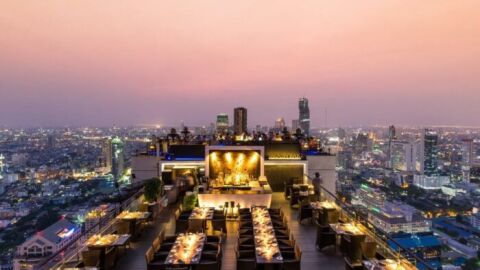 Terrazas con vistas en Bangkok