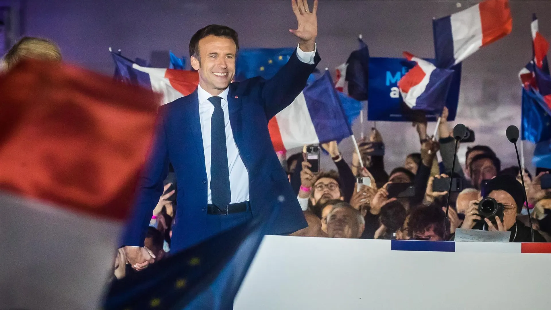 El presidente de Francia, Emmanuel Macron.