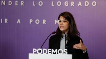 Isa Serra, portavoz de Unidas Podemos