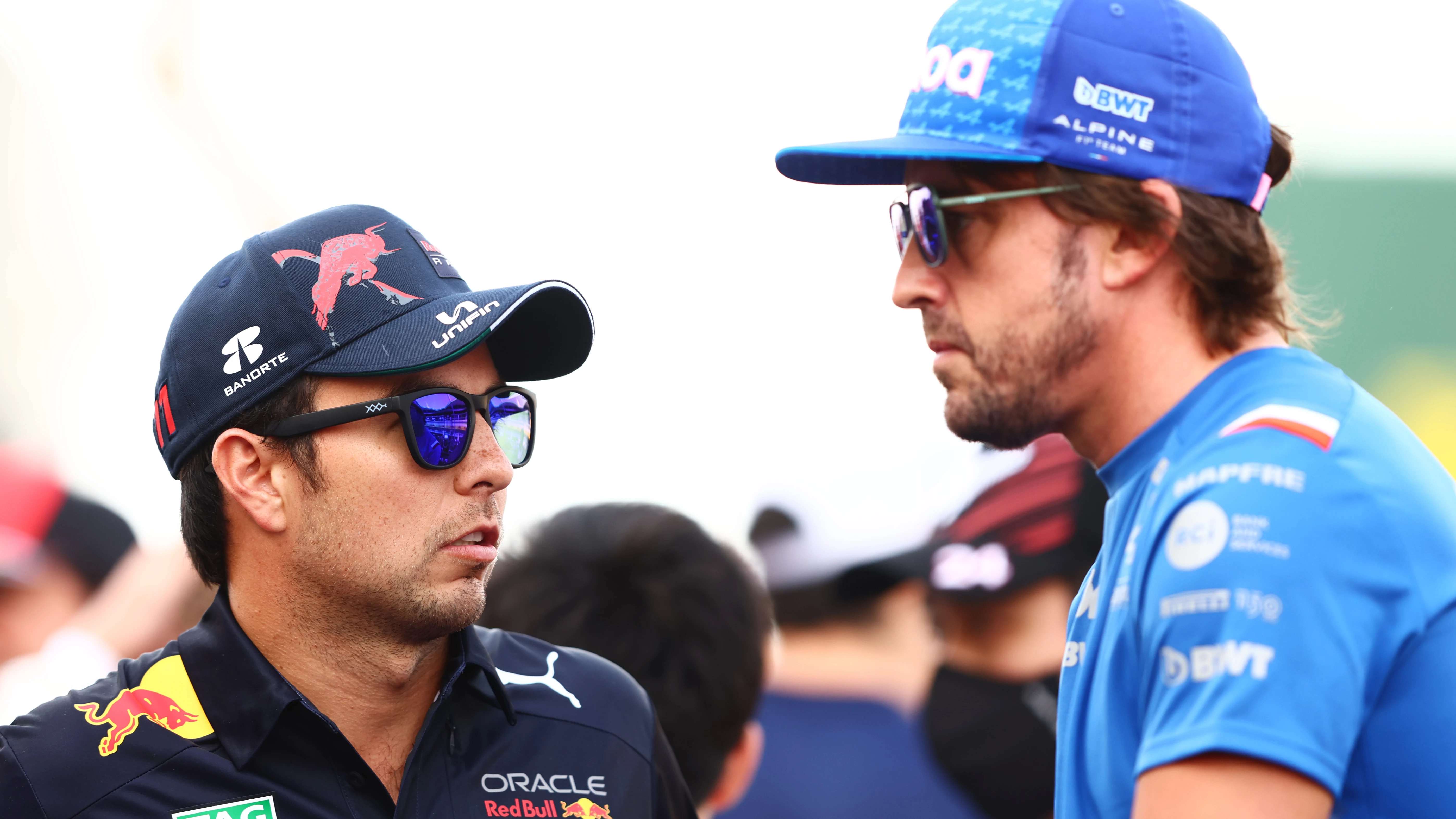 'Checo' Pérez y Fernando Alonso