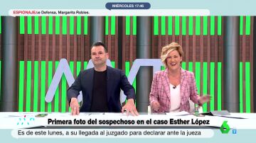 El divertido 'pique' de Iñaki López y Cristina Pardo con Espinar