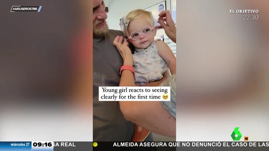 Niña problemas de vision Niña problemas de vision