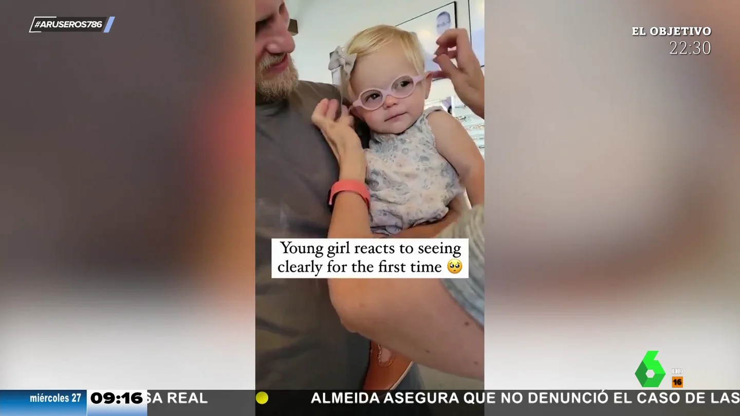 Niña problemas de vision Niña problemas de vision