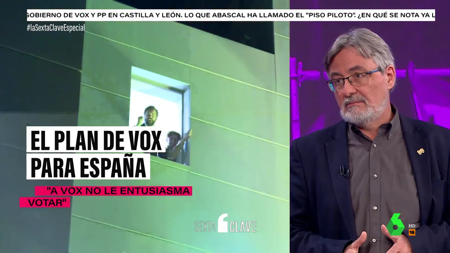 "En Vox no se vota": Miguel González analiza cómo Santiago Abascal "no ha sido votado por los afiliados" "En Vox no se vota": Miguel González analiza cómo Santiago Abascal "no ha sido votado por los afiliados"