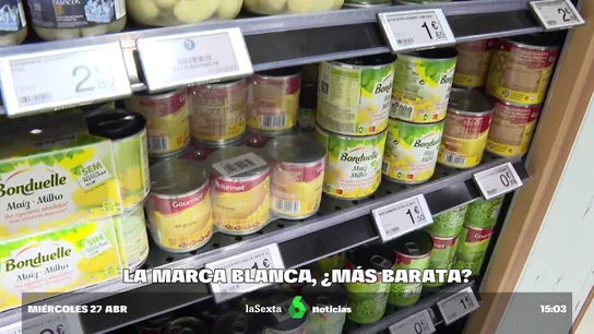 ¿Compensa comprar marca blanca? La inflación desboca sus precios más que los de las marcas registradas ¿Compensa comprar marca blanca? La inflación desboca sus precios más que los de las marcas registradas