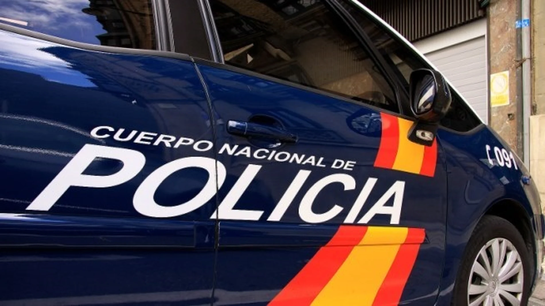 Vehículo patrulla de la Policía Nacional
