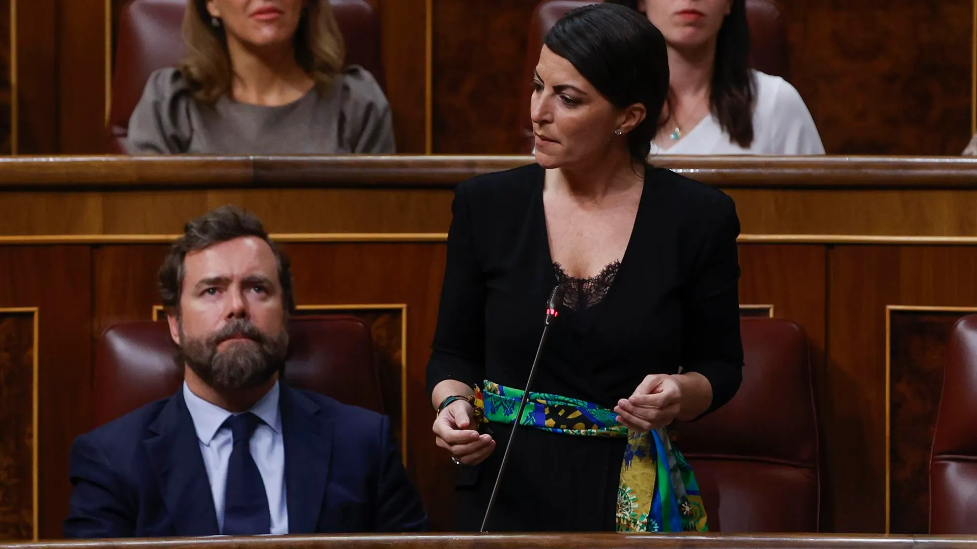 Macarena Olona, candidata de Vox a la presidencia de la Junta de Andalucía.