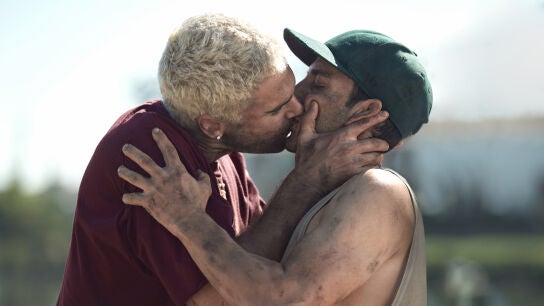 Juan Minujin (Pastor) y Nicolás Furtado (Diosito), en la quinta temporada de 'El marginal'