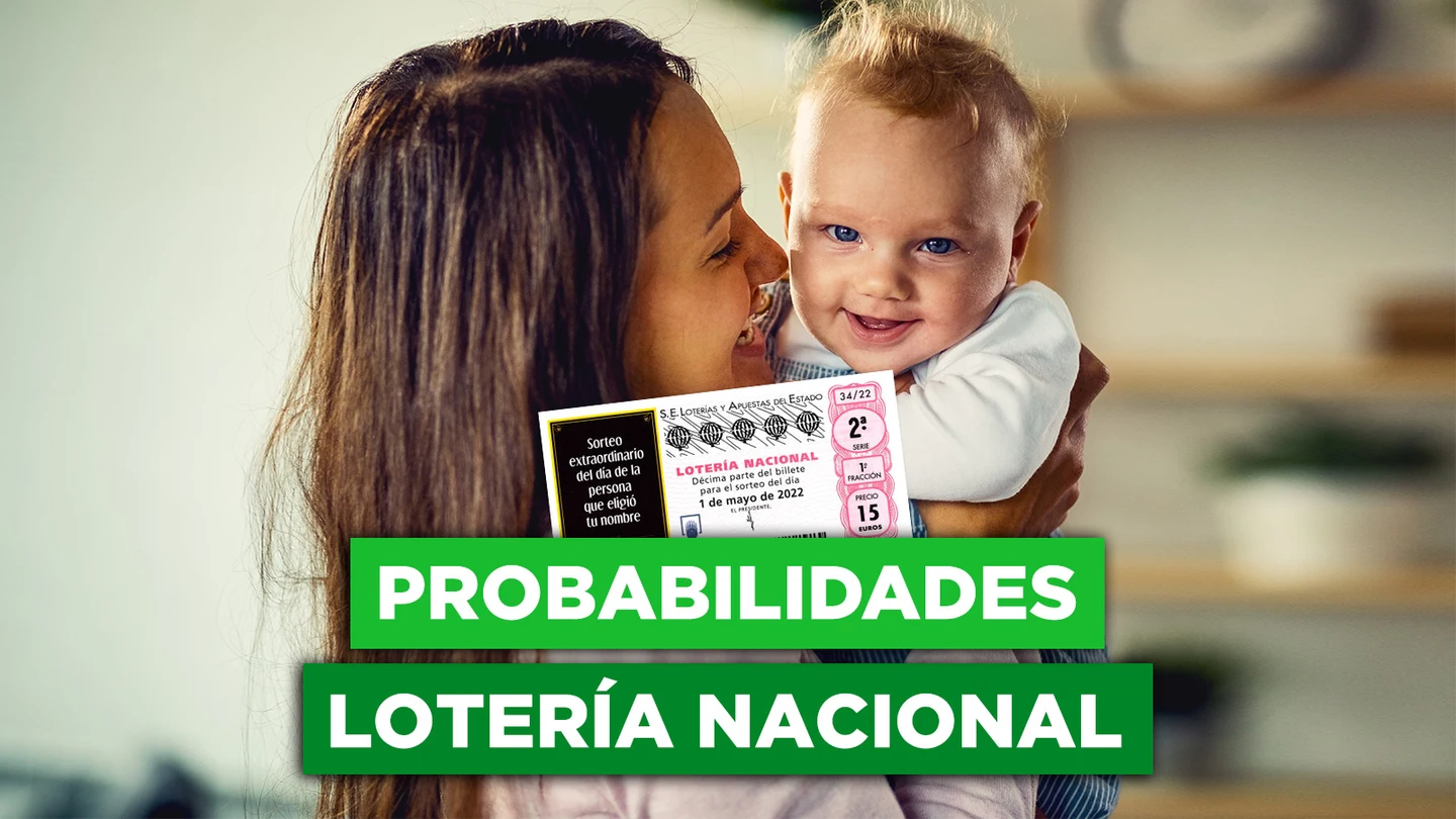 Lotería Nacional del Día de la Madre 2022: ¿qué probabilidades tengo de ganar 15 millones de euros? Lotería Nacional del Día de la Madre 2022: ¿qué probabilidades tengo de ganar 15 millones de euros?