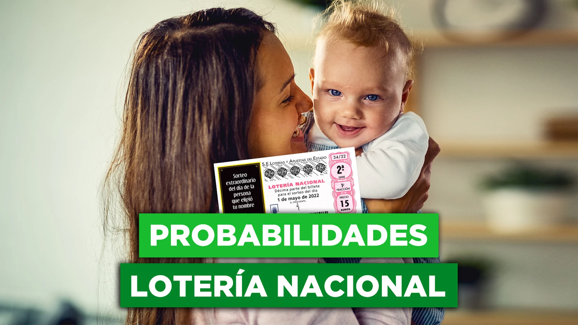 Lotería Nacional del Día de la Madre 2022: ¿qué probabilidades tengo de ganar 15 millones de euros?