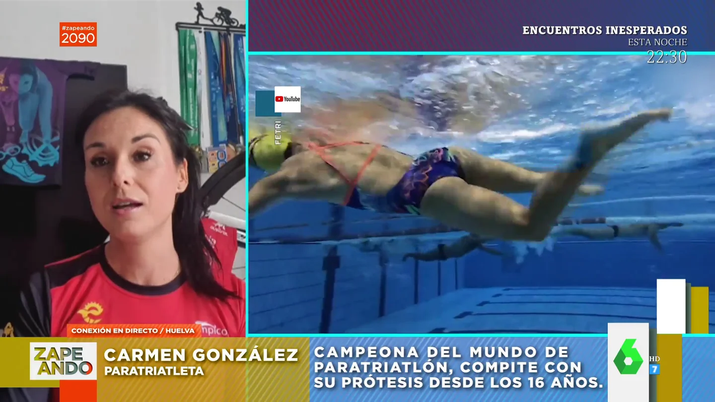 La historia de superación de la paratriatleta Carmen González: "Desde los cuatro años mi vida es una lucha continua" La historia de superación de la paratriatleta Carmen González: "Desde los cuatro años mi vida es una lucha continua"