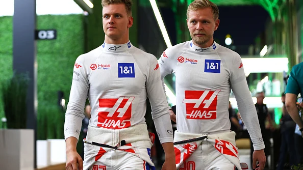 Mick Schumacher y Kevin Magnussen