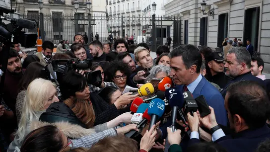 El presidente del Gobierno Pedro Sánchez El presidente del Gobierno Pedro Sánchez