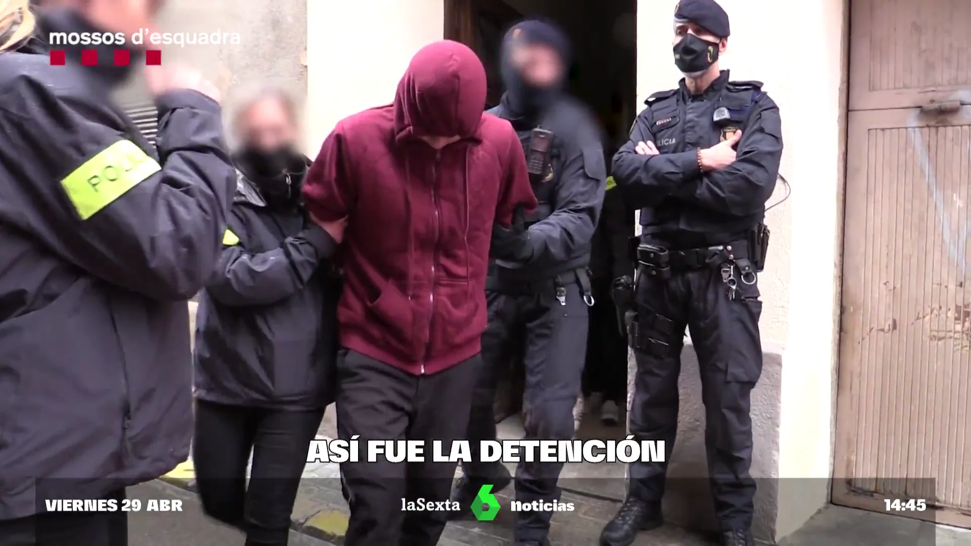 Así fue la detención de Igualada