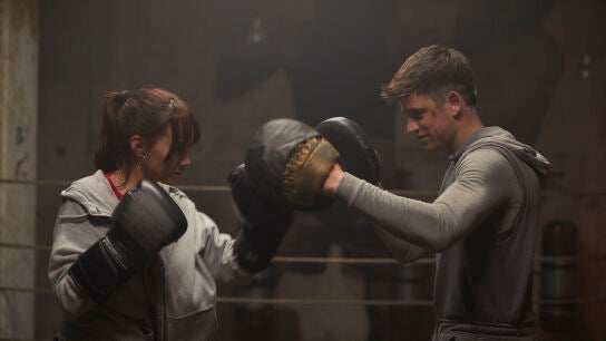 Aitana y Miguel Bernardeau sobre el ring en 'La última'