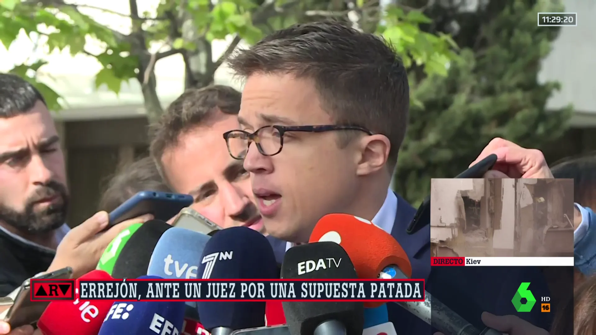 Errejón acude a declarar