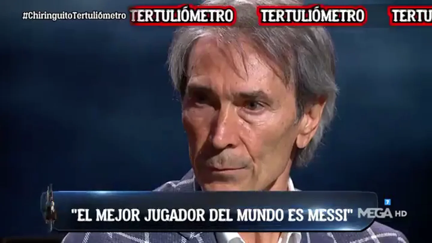 'Lobo' Carrasco se somete al tertuliómetro de 'El Chiringuito': "Sería titular en este Barça" 'Lobo' Carrasco se somete al tertuliómetro de 'El Chiringuito': "Sería titular en este Barça"