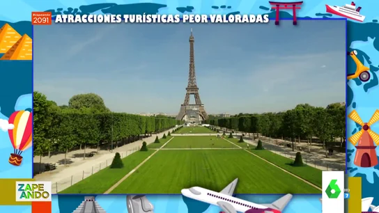 De la Torre Eiffel a la plaza de San Marcos: mapa de las atracciones turísticas más sobrevaloradas del mundo De la Torre Eiffel a la plaza de San Marcos: mapa de las atracciones turísticas más sobrevaloradas del mundo